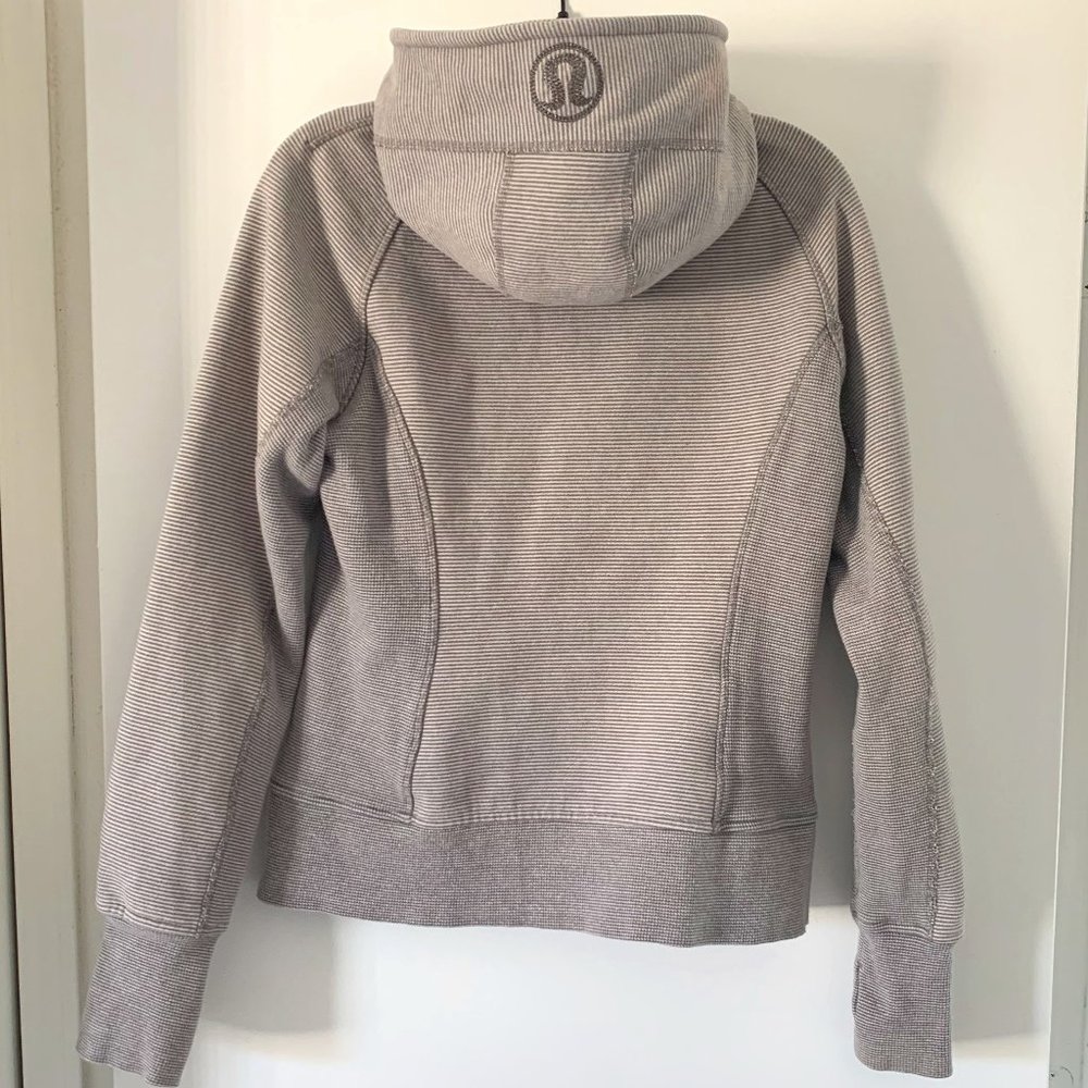 Lululemon Gray Scuba Hoodie Jacket